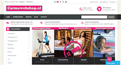 Desktop Screenshot of carmawebshop.nl